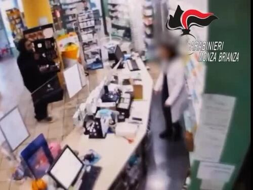 L'assalto armato in farmacia: ecco il colpo messo a segno da Mangiafuoco