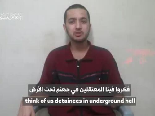 Il video dell'ostaggio Hersh Goldberg-Polin diffuso da Hamas