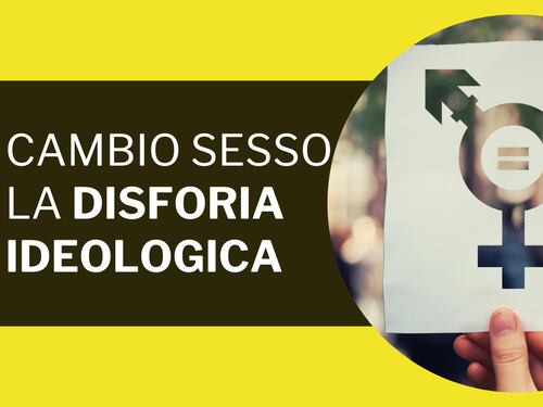 Il cambio di sesso, la disforia di genere e i dubbi di medici e psicologi: cosa sta succedendo