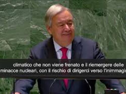 Guterres all'Onu: "Il mondo è in un vortice e sta affrontando sfide mai viste"