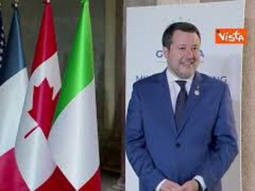 Salvini accoglie le delegazioni del G7 trasporti