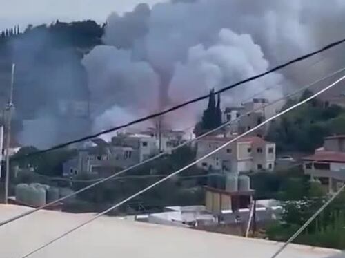 I bombardamenti israeliani contro le postazioni degli Hezbollah