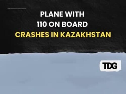 Lo schianto dell'aereo in Kazakistan