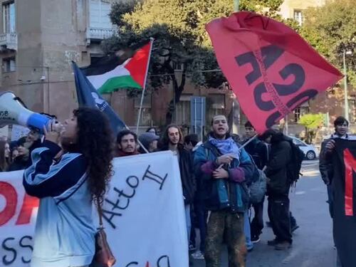 Minacce di morte ai ministri dagli studenti pro Pal di Genova