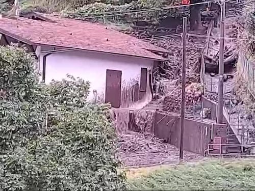 Caslino d’Erba (Como), si contano i danni per il maltempo