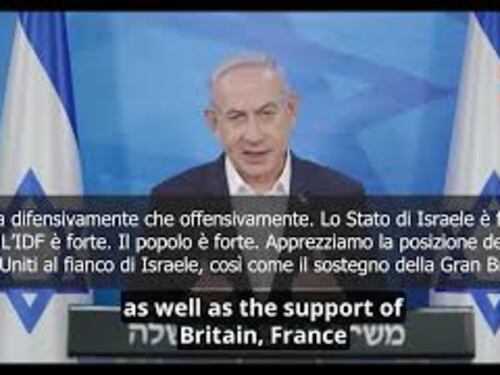 Netanyahu: Israele è forte, siamo pronti a ogni scenario