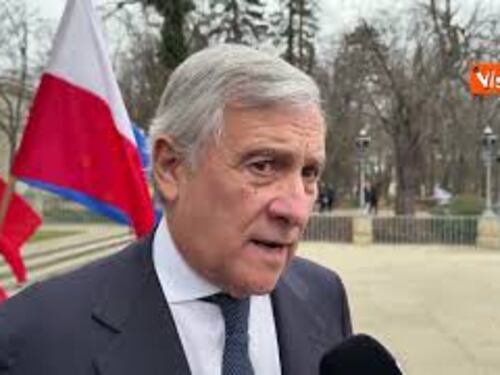 Guerra in Ucraina, Tajani: "La nostra posizione è la stessa le armi italiane solo per la difesa"