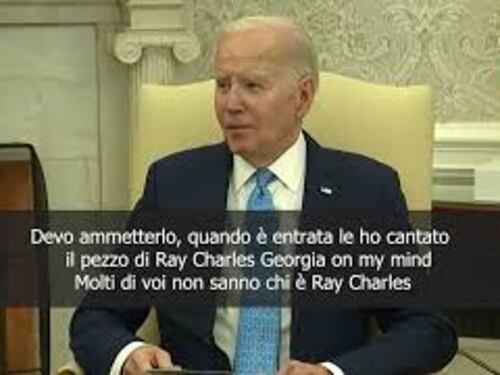 Biden riceve Meloni: Quando è entrata le ho cantato Georgia on my mind di Ray Charles