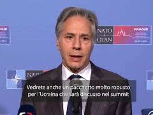 Blinken: "Pronto pacchetto molto robusto per l'Ucraina"