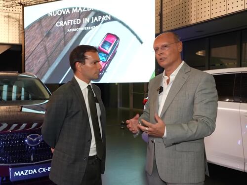 Nuova CX-80, l'intervista a Roberto Pietrantonio, managing director Mazda Motor Italia