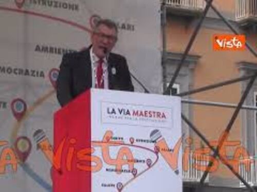Landini: Governo vuole cancellare la bellezza della nostra Costituzione con logica della spartizione