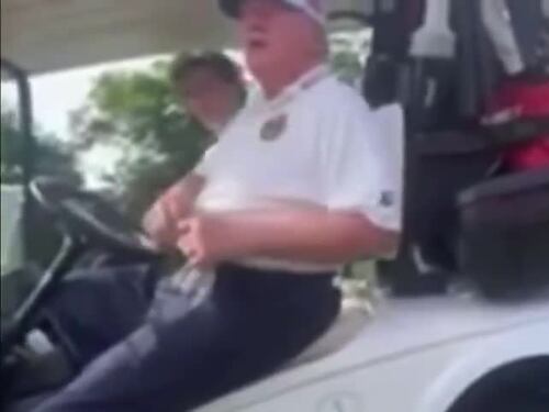 La rivelazione di Trump: "Biden? Un mucchio di m***a. Si ritirerà"