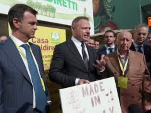 Lollobrigida: Da casa Coldiretti parte difesa del Made in Italy
