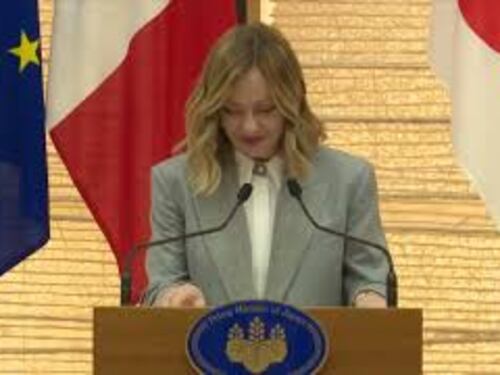 Meloni: "Con Giappone forte convergenza di vedute"