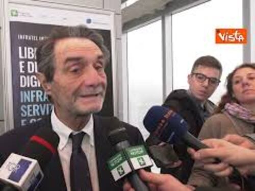 Fontana: "Useremo fondi Pnrr per banda ultra larga in Lombardia"
