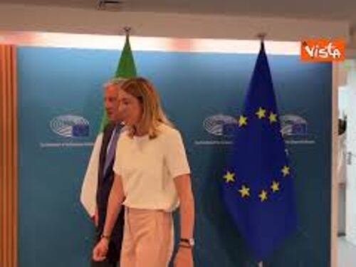 Tajani incontra Metsola a Bruxelles, situazione internazionale e nomina del Commissario italiano