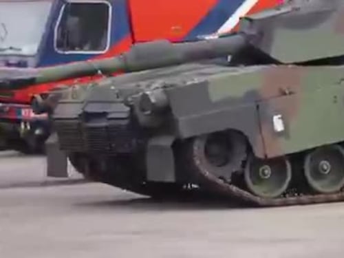 L'arrivo a Taiwan dei carri armati Abrams Usa