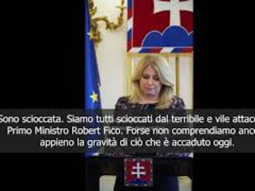 Attentato Robert Fico, la Presidente slovacca: Attacco alla democrazia