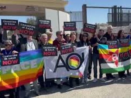 La delegazione di parlamentari italiani arriva a Rafah: Cessate il fuoco ora