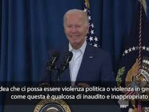 Biden condanna l'attentato a Trump: "Disgustoso, non possiamo perdonarlo"