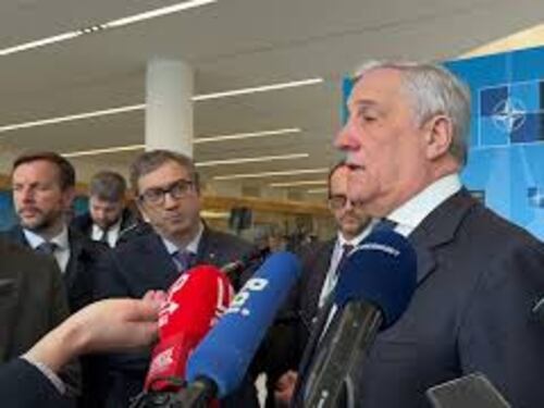 Tajani: "Italia sostiene Rutte alla Nato, spero si trovi accordo"