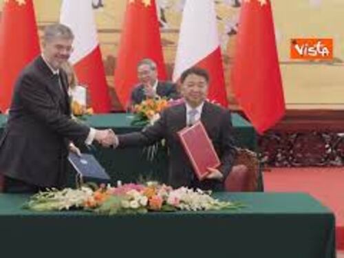 Meloni in Cina, la firma del Piano d'azione per nuova fase partenariato bilaterale tra i due Paesi