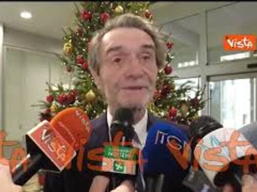 Fontana inaugura il Presepe di Natale al Pirellone: "Vogliamo ricordare le nostre tradizioni"