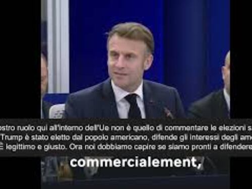 Macron: "Trump difende interessi Usa, noi siamo pronti a difendere i nostri?"