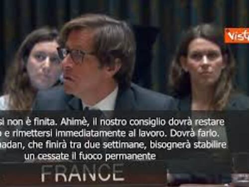 Francia chiede all'Onu cessate il fuoco permanente a Gaza dopo Ramadan - SOTTOTITOLI
