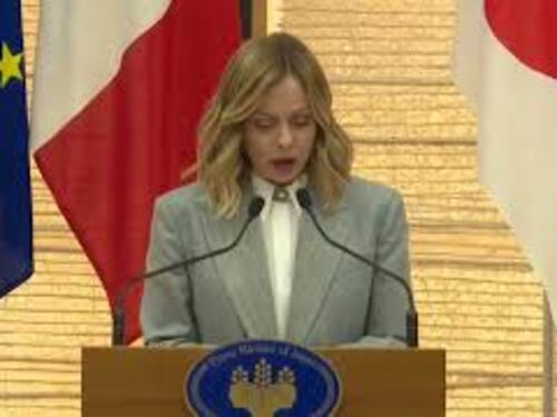 Meloni a Tokyo: "Vicini al Giappone per la tragedia del terremoto"
