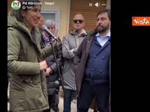 Schlein al Pronto Soccorso di Popoli (Abruzzo): Votiamo per il futuro della sanità abruzzese