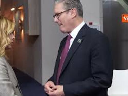 Vertice Nato a Washington, Meloni incontra il primo ministro inglese Keir Starmer