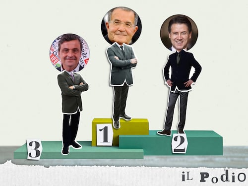 Calenda, Conte e Grillo, i rosiconi dem: ecco il podio dei peggiori