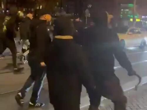 L'assalto ai tifosi del Maccabi