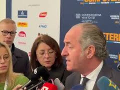 Zaia su autonomia: E' prevista dalla Costituzione, noi andremo avanti con nostro lavoro