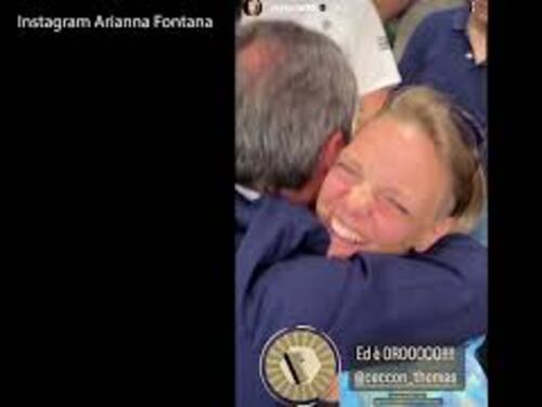 La vittoria di Ceccon dalla prospettiva di Arianna Fontana: "Ed è Oro!"