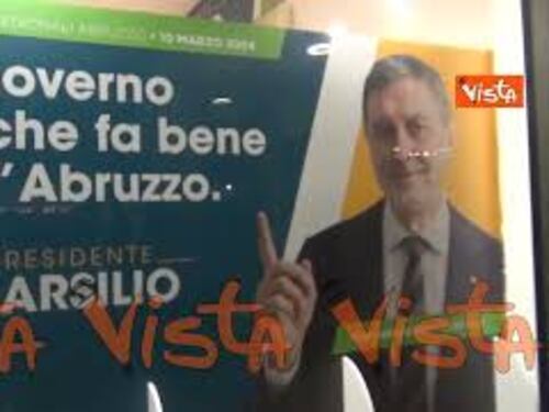 Regionali Abruzzo, i comitati elettorali di Marsilio e D'Amico a Pescara