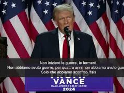Trump: "Non inizierò le guerre, le fermerò"