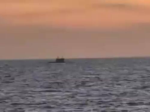 Il sottomarino russo nelle acque del Mar Cinese Meridionale