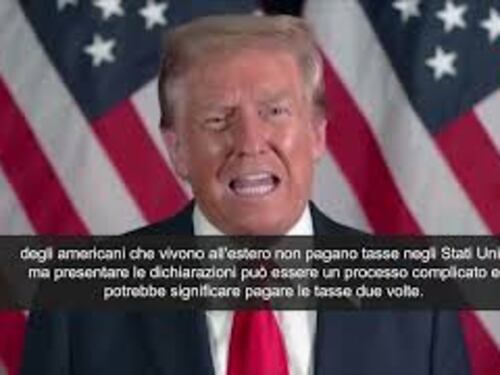 Usa 2024, Trump agli americani all'estero: "Stop doppia tassazione"