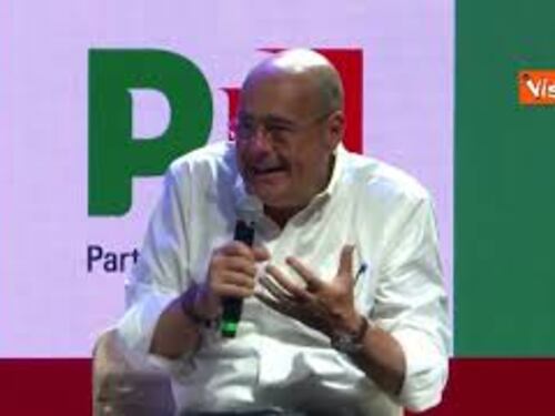 Zingaretti (Pd): "L'Italia della destra non conta in Europa perché non esiste"