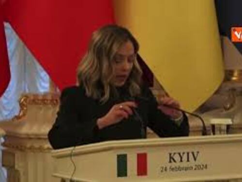 Guerra Ucraina, Meloni: "Confondere parola pace con resa è approccio ipocrita"