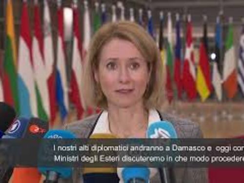 Siria, Kallas (Commissione Ue): "I nostri vertici diplomatici andranno a Damasco"