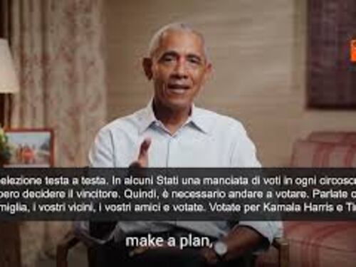 L'appello di Obama per le presidenziali Usa: "Sarà testa a testa, andate a votare"