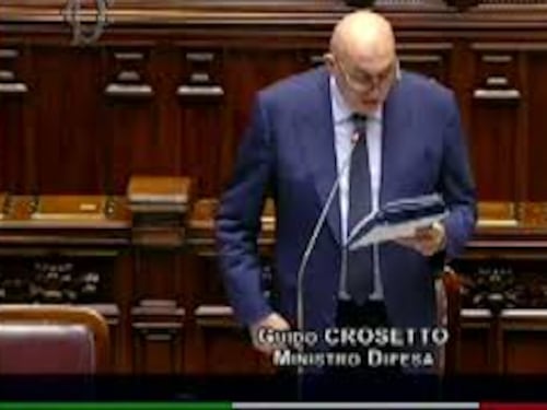 Crosetto: "Sostegno a Kiev, ma evitare passi affrettati in partenariato con Nato"