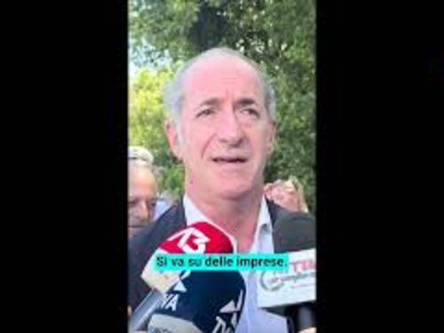 Zaia sull'Irap: "Ho il cuore in pace. Siamo l'unica Regione che non applica tasse"