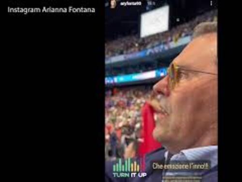 L'inno di Mameli suona per l'Oro di Ceccon, il video della pattinatrice Fontana a Parigi
