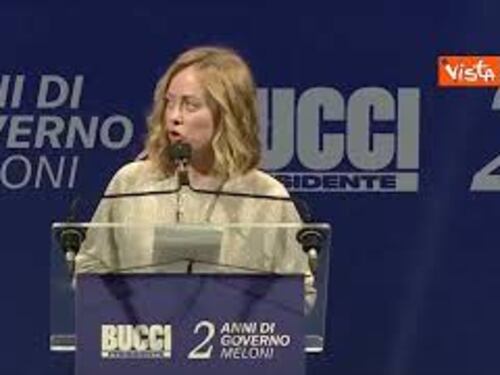 Regionali Liguria, Meloni: "Centrodestra ha avviato stagione di rilancio"