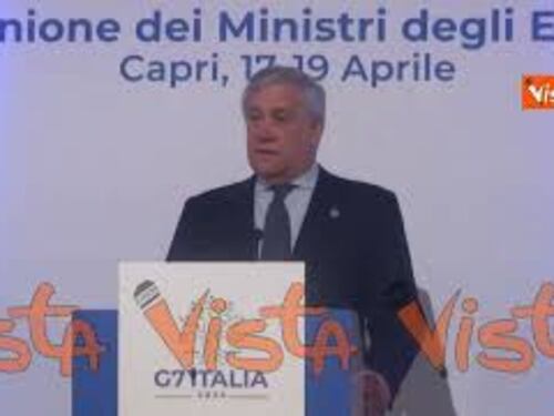 Medio Oriente, Tajani: G7 non farà da spettatore