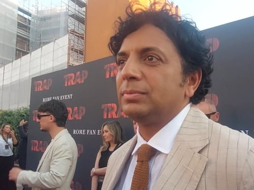 M. Night Shyamalan e Josh Hartnett presentano Trap a Roma